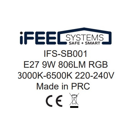 iFeel Globe E27 IFS-SB001 Smart Bulb