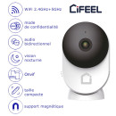 iFEEL Space Überwachungkamera 2.4 GHz & 5 GHz Wi-Fi